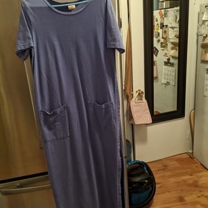 Varsity Sport Lilac T-shirt dress